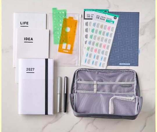 Jibun Techo - Agenda First Kit 2027 - White