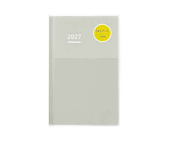 Jibun Techo - Agenda DAYs Mini 2027 - Grey