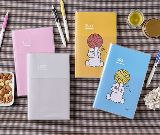 Jibun Techo - Agenda DAYs Mini 2027 - Grey