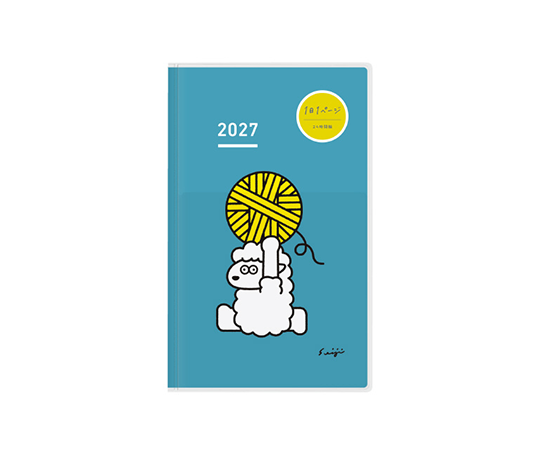 Jibun Techo - Agenda DAYs Mini 2027 - Limited ed. Blue