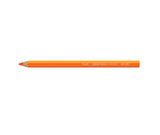 Caran d'Ache - gros crayon surligneur fluo