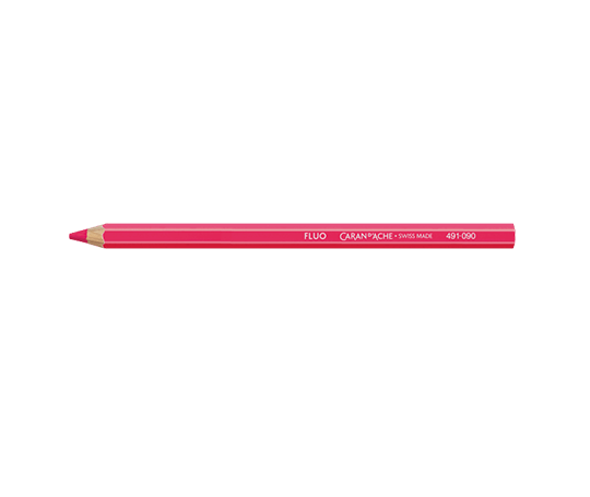 Caran d'Ache - gros crayon surligneur fluo