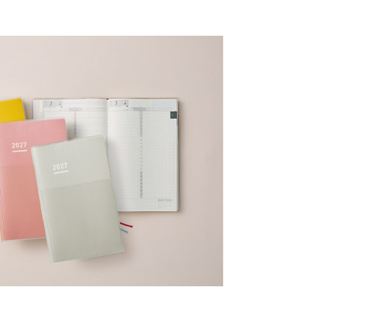 Jibun Techo - Agenda DAYs 2027 - Grey