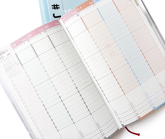 Jibun Techo - Agenda Diary 2027 - Green