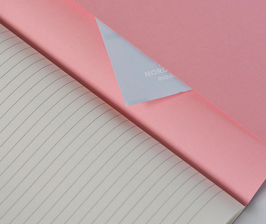 Notem - carnet TIDE à pages perforées - Rose