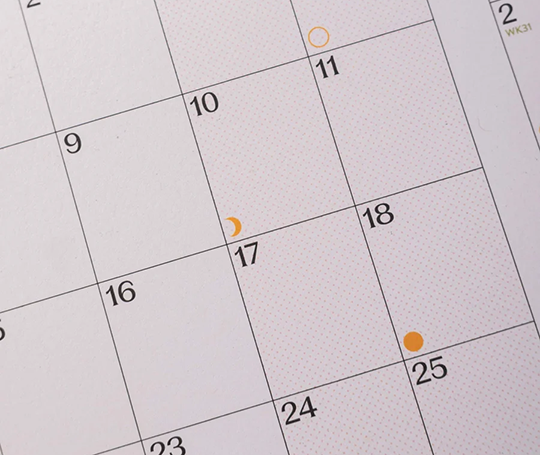 Calendrier 2027 - Affiche A1 (grille) portrait