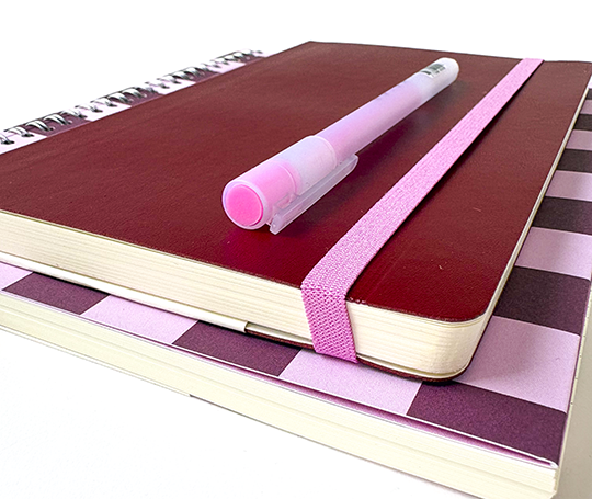 Notem - carnet FLOW à couverture en simili cuir - Brown