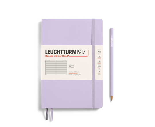 Leuchtturm carnet A5 souple - Lilac