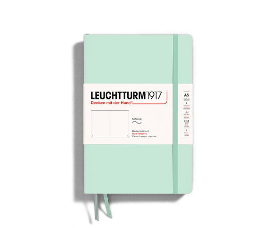 Leuchtturm carnet A5 souple - Mint