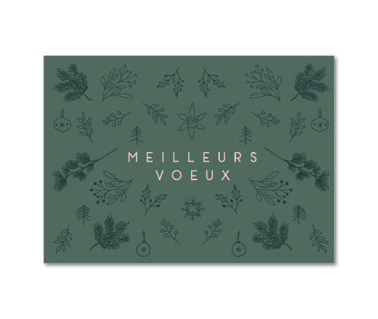 Meilleurs Vœux (carte double)