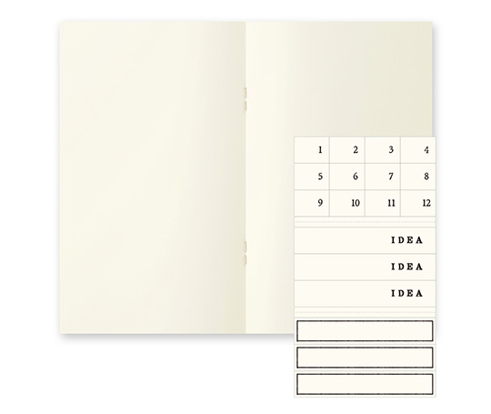 MD Paper set de 3 carnets B6 slim