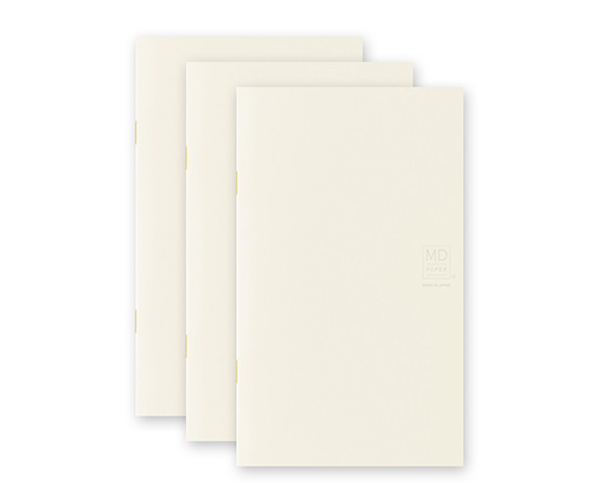 MD Paper set de 3 carnets B6 slim
