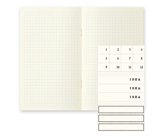 MD Paper set de 3 carnets B6 slim