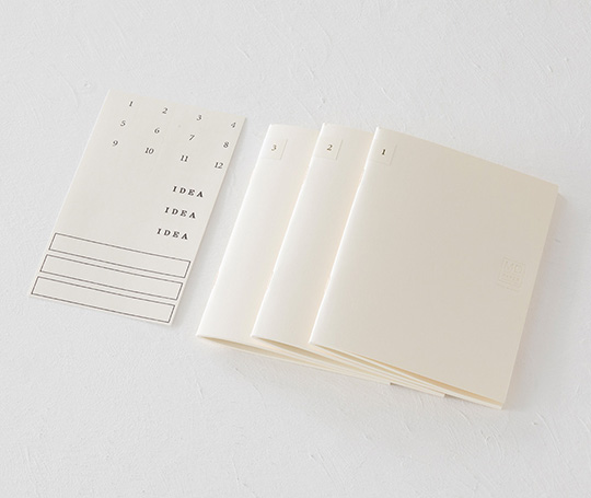 MD Paper set de 3 carnets A6