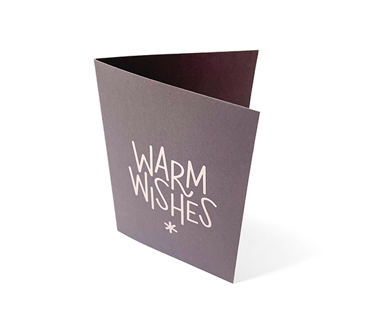 Carte - Warm Wishes
