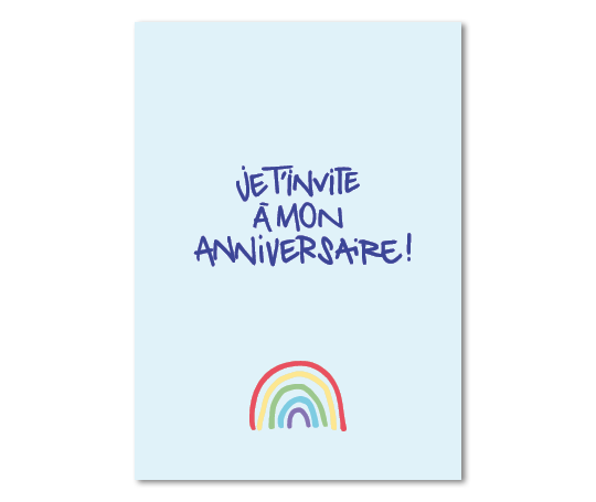 Je t'invite à mon anniversaire !