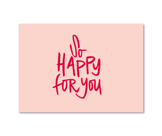 Carte - So Happy For You