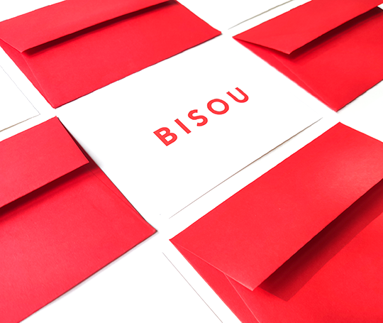 Carte - Bisou