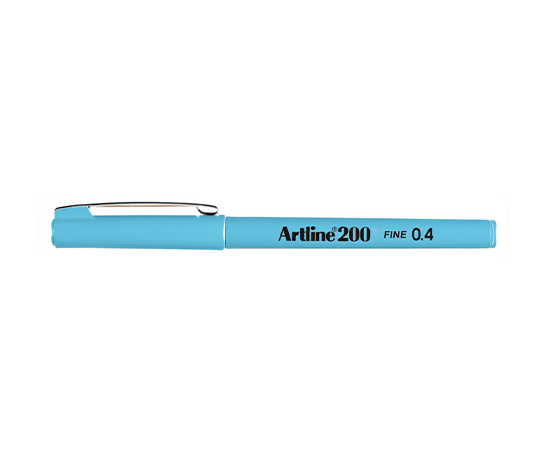 Artline 200 feutre 0,4mm - Bleu clair