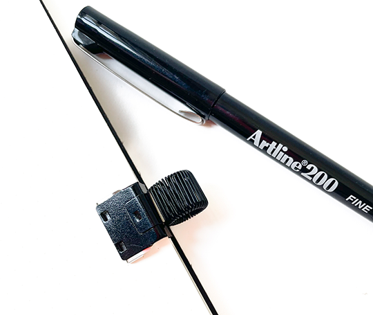 Artline 200 feutre 0,4mm - Noir