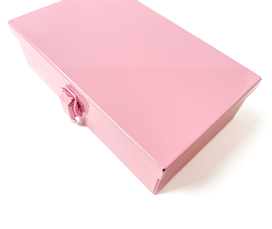 Boîte en métal - Rose