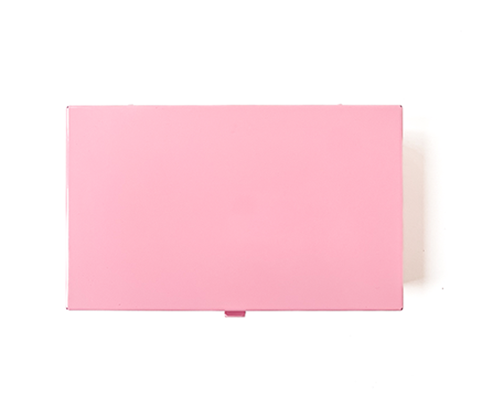 Boîte en métal - Rose