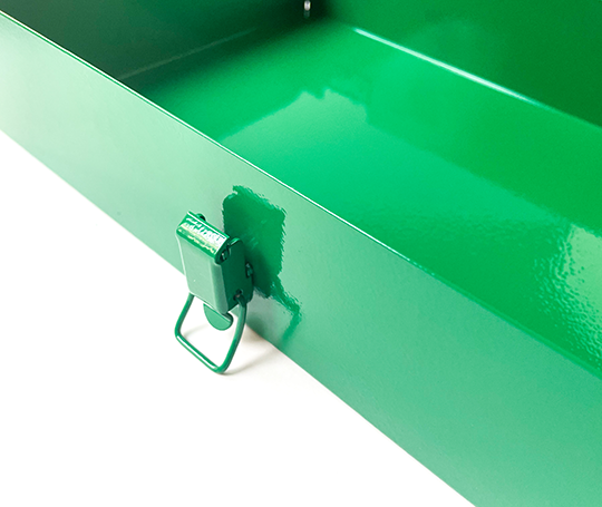Boîte en métal - Vert