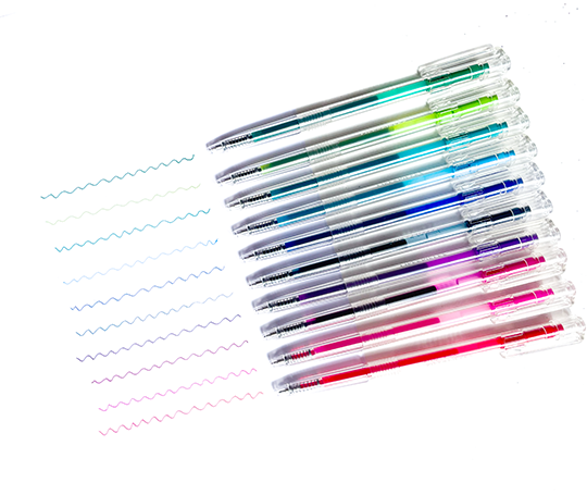 Quickdry gel pen 0.38 - Bleu noir