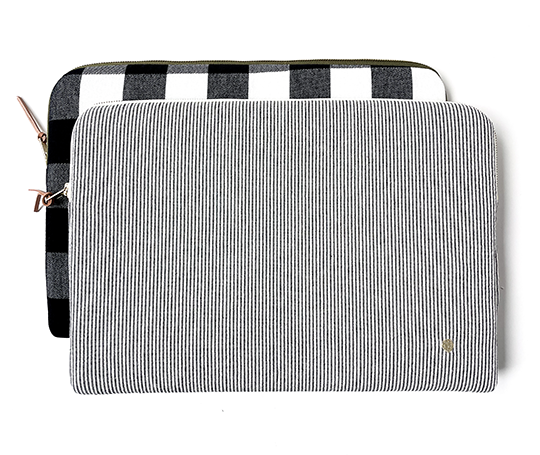 Housse en coton pour ordinateur portable 15/16 pouces - Finette
