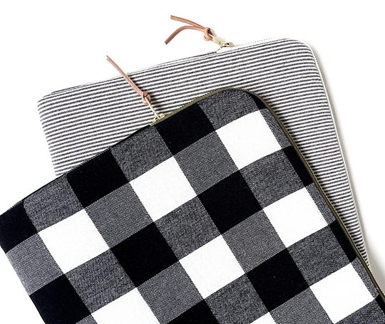 Housse en coton pour ordinateur portable 15/16 pouces - Finette