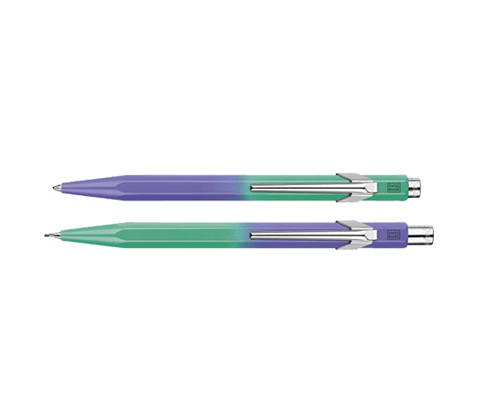 Caran d'Ache - Ensemble Borealis porte-mine 844 et stylo-bille 849