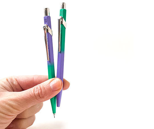 Caran d'Ache - Ensemble Borealis porte-mine 844 et stylo-bille 849