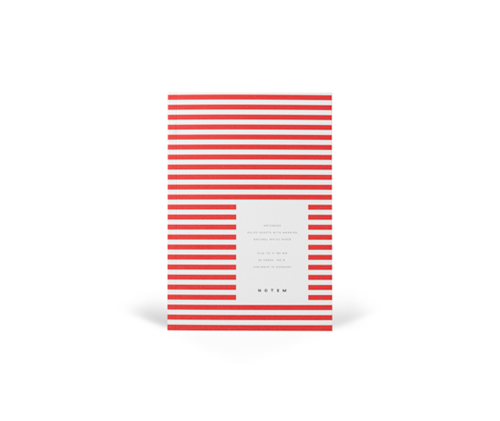 Notem - VITA carnet - Bright Red