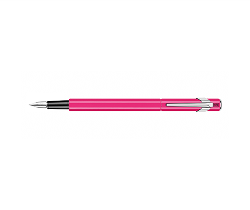 Caran d'Ache - 849 stylo-plume Fluo Line - Rose