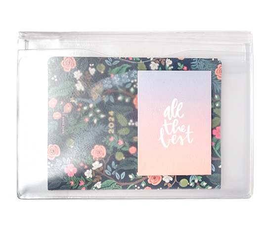 Pochette Nähe A4 - transparente