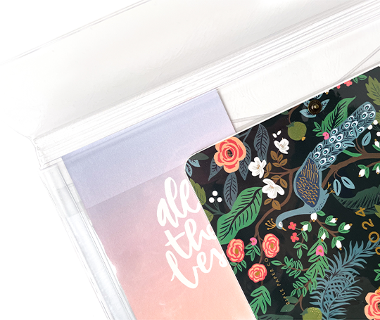 Pochette Nähe A4 - transparente