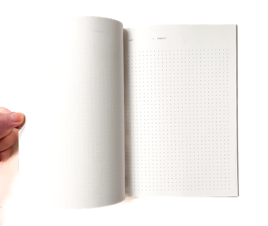 Carnet souple à petits cœurs