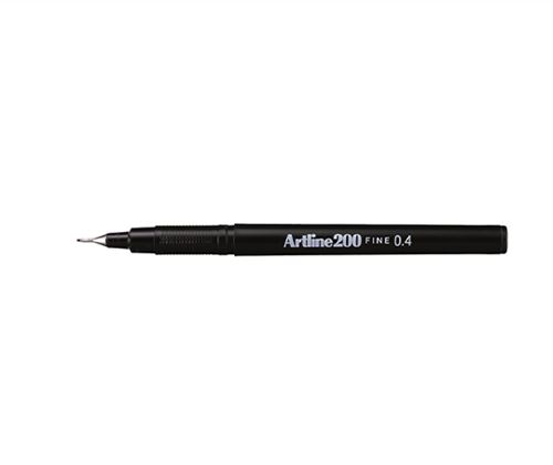 Artline 200 feutre 0,4mm - Noir
