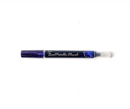 Feutre pinceau Dual Brush métallique - Violet + Metallic Blue