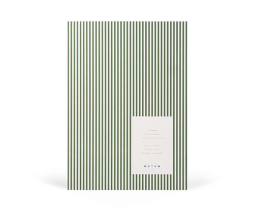 Notem - VITA carnet - Green Lines - Medium