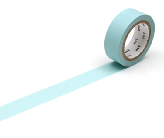 MT uni - washi tape Bleu bébé