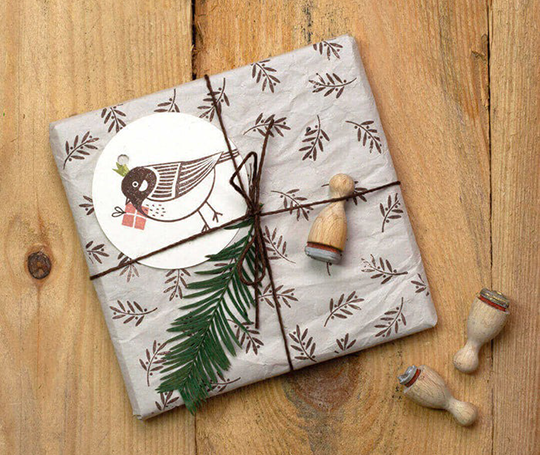 Cachet - Branche d'olivier