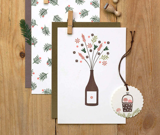 Cachet - Branche d'olivier