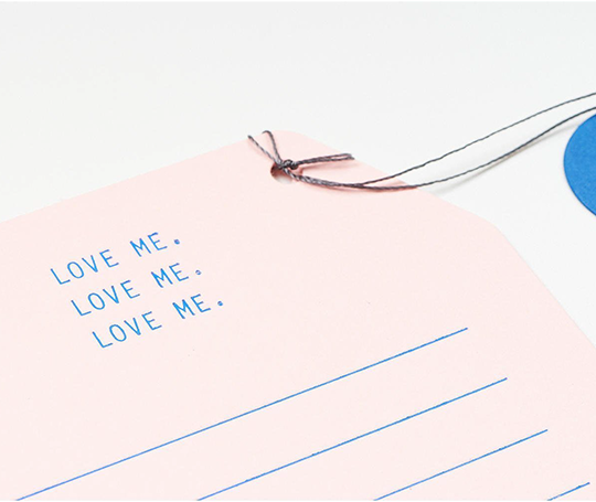 Cartes et enveloppe - Love Me.