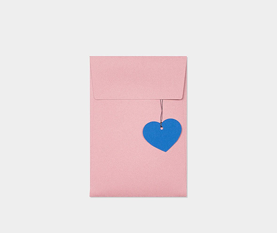 Cartes et enveloppe - Love Me.