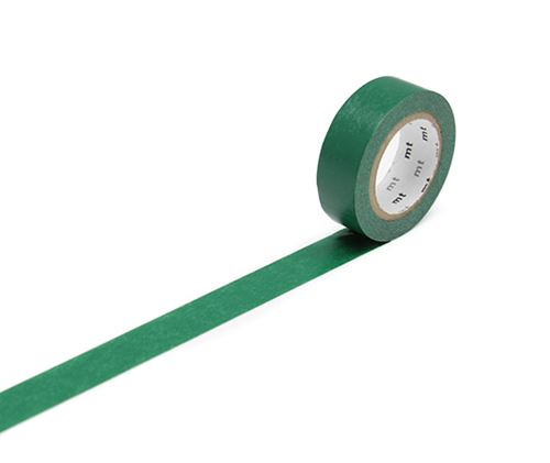 MT uni - washi tape Vert paon