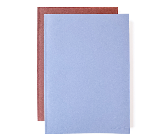 Mishmash carnet Naked A4 - Mauve