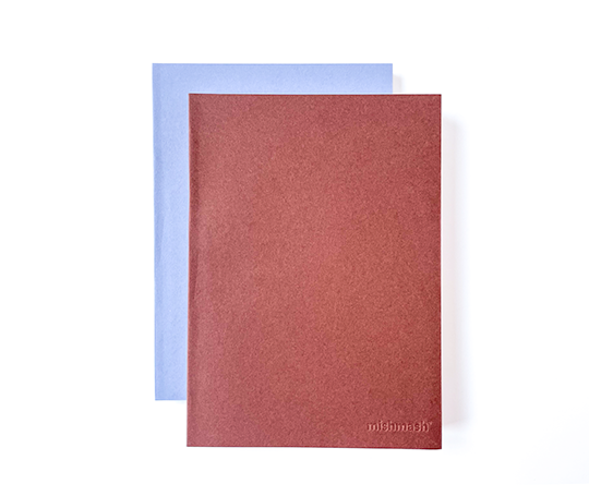 Mishmash carnet Naked A5 - Mauve