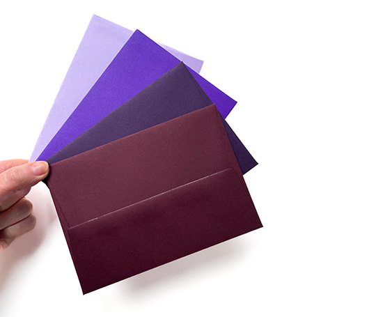 Enveloppe C6 - Purple