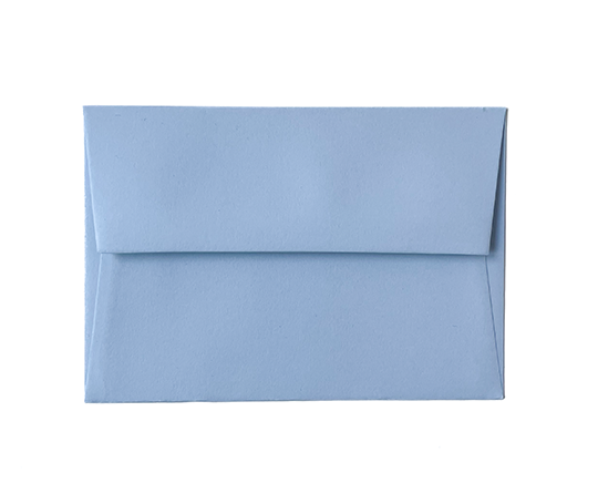 Enveloppe C6 - Azure blue